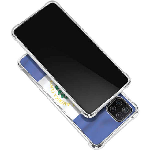 El Salvador Flag Galaxy A12 Clear Case